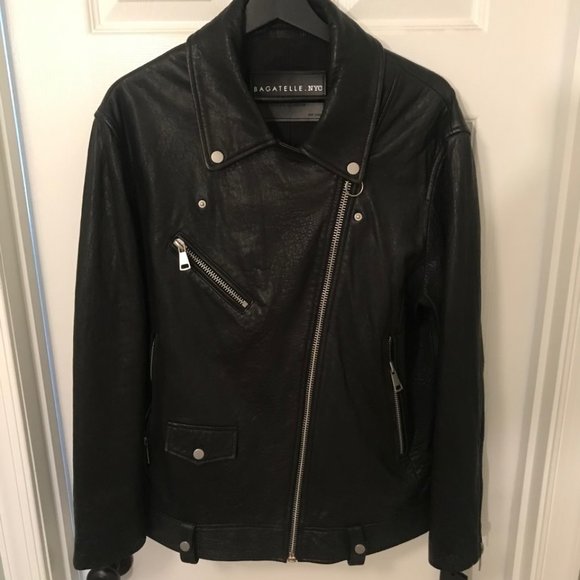 Bagatelle NYC Leather Moto Jacket - Picture 2 of 8